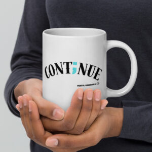 Continue mug