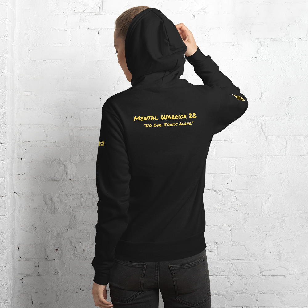 Mental Warrior 22 Premium Hoodie - Image 3