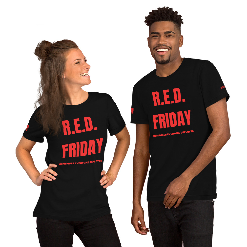 R.E.D. Friday Tee by MW22 — Honor Those Deployed