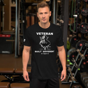 Veteran Built Different Tee