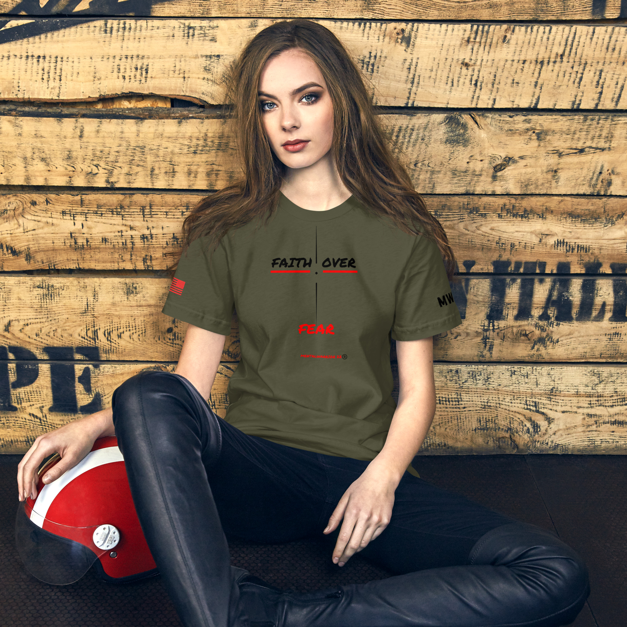 Faith Over Fear T-Shirt - Image 8
