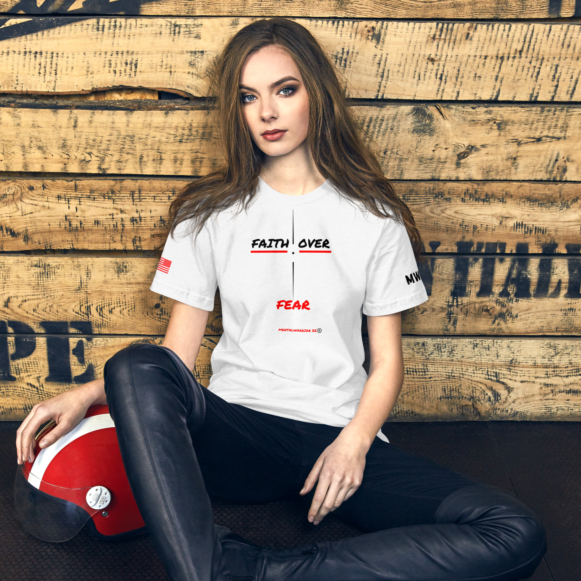 Faith Over Fear T-Shirt - Image 7