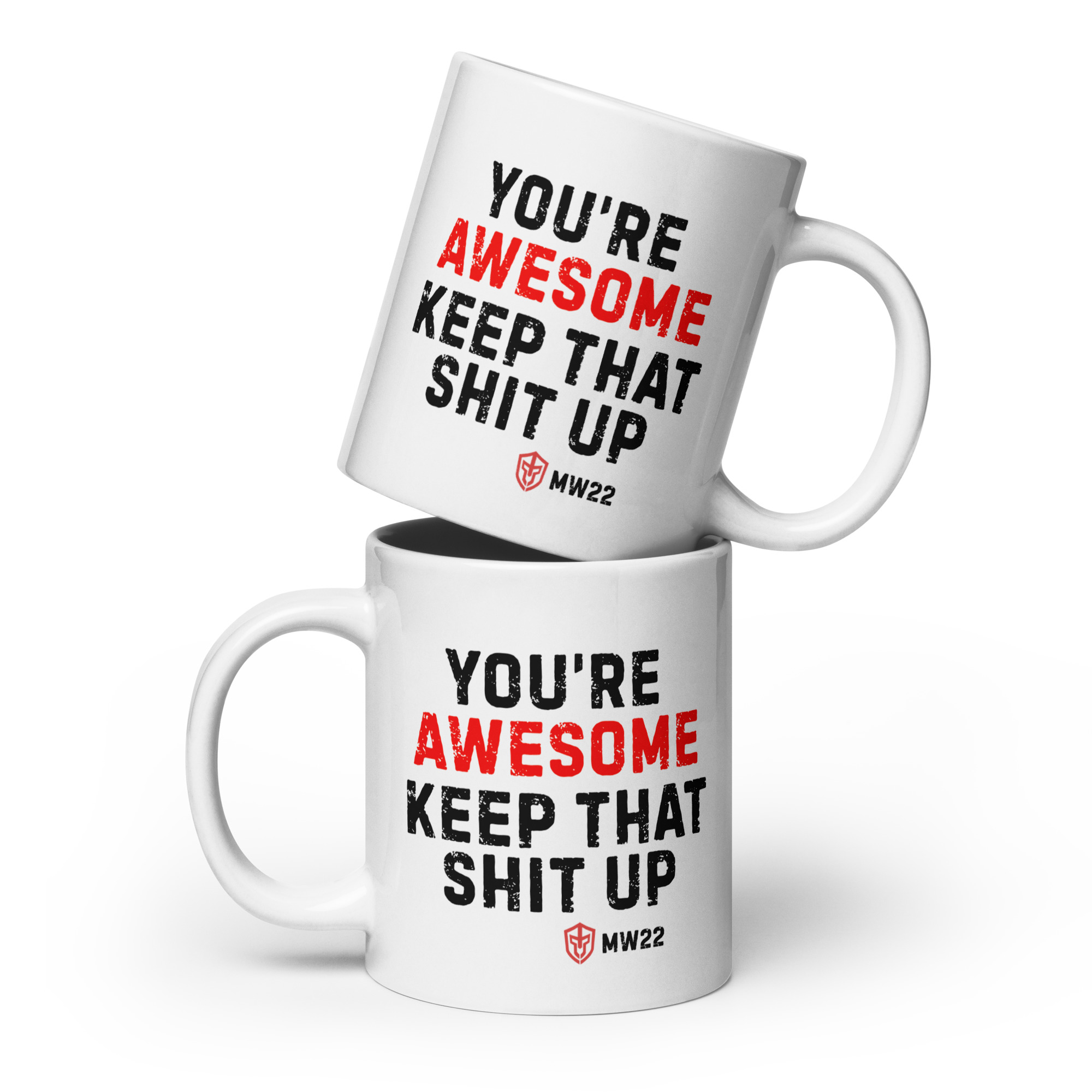 White glossy mug - Image 3