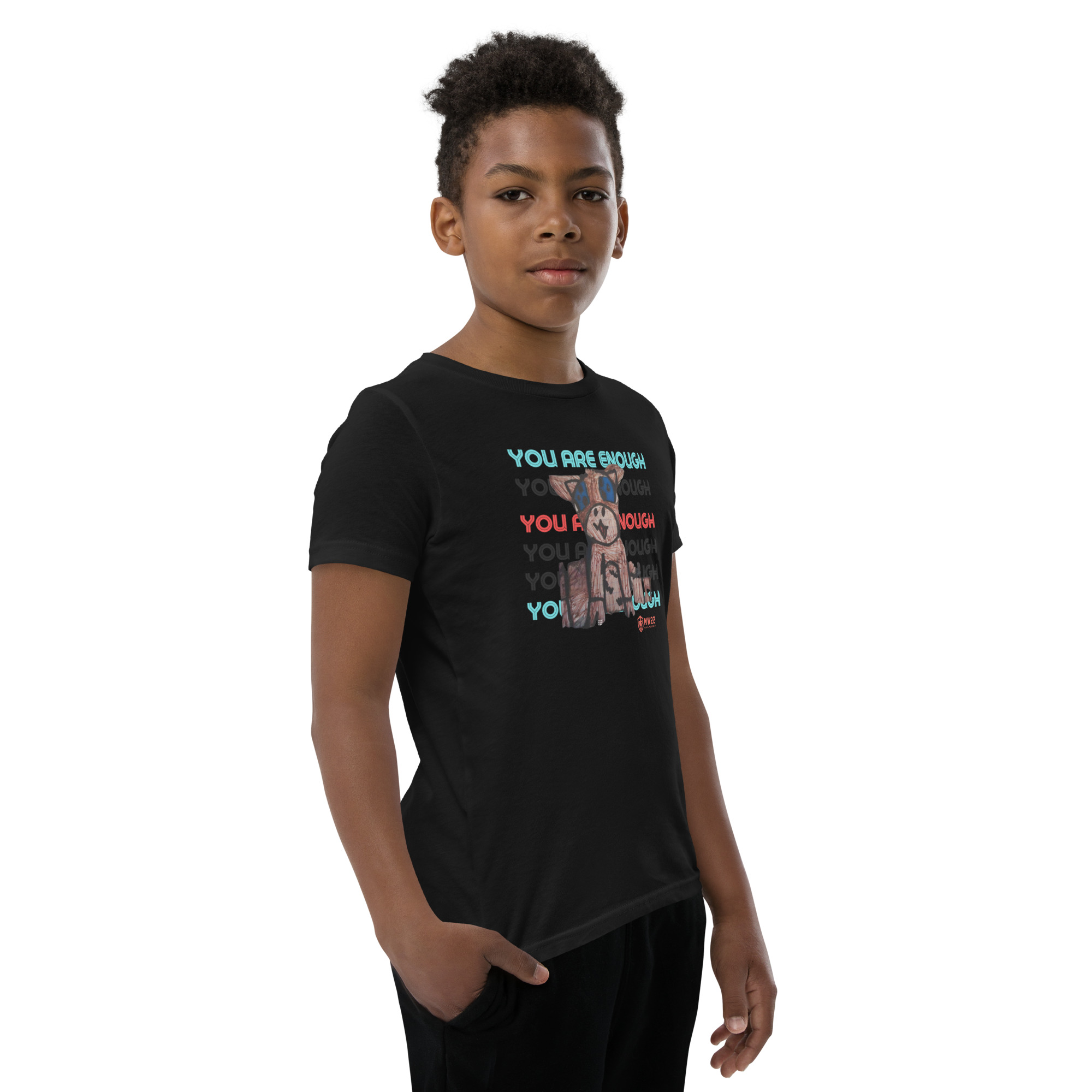 You Are Enough – Little Warriors Collection T-Shirt - Image 5