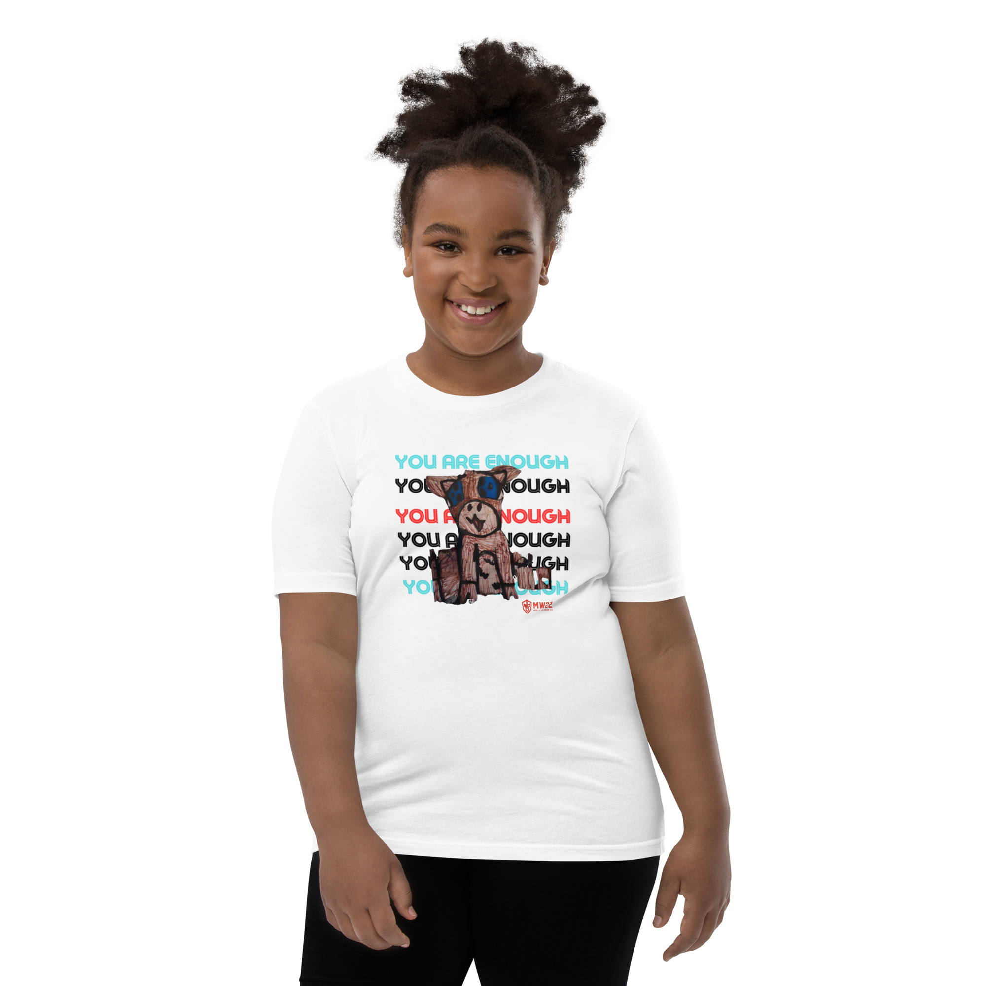 You Are Enough – Little Warriors Collection T-Shirt - Image 2